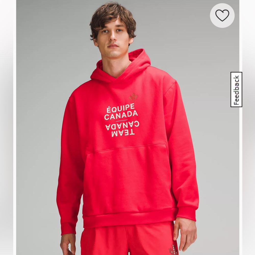 lululemon athletica Red Team Canada Hoodie